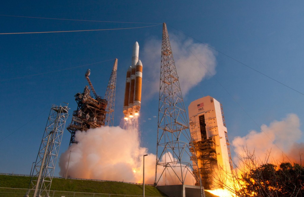 File photo of a Delta 4-Heavy rocket launch in June 2012. Credit: ULA