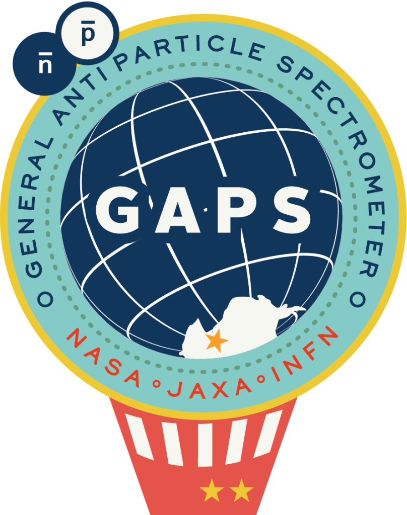 GAPS logo, drawing of earth with the letters GAPS in the center, project description and partners written along the outside of circle.