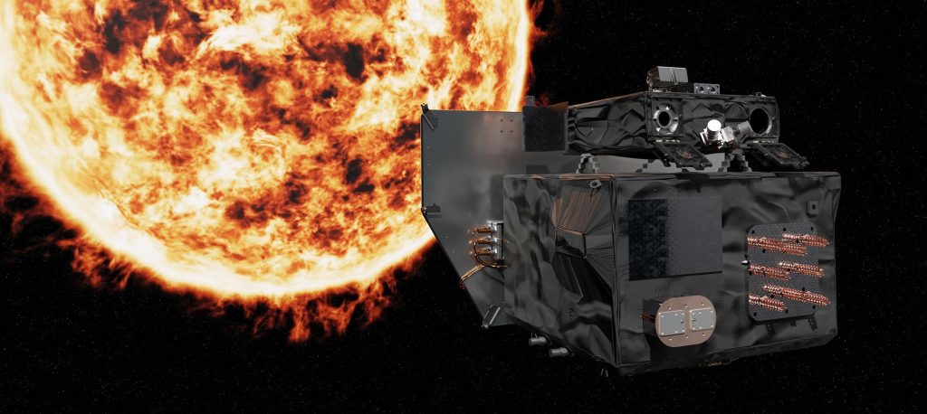 3D render of Carruthers Geocorona Observatory (Credit: NASA)