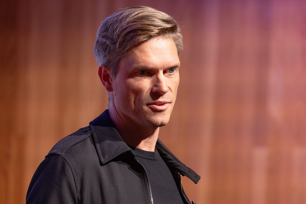 Chris Kemp, CEO of Astra Space Inc, speaking at the Berkeley Space Symposium 2025.