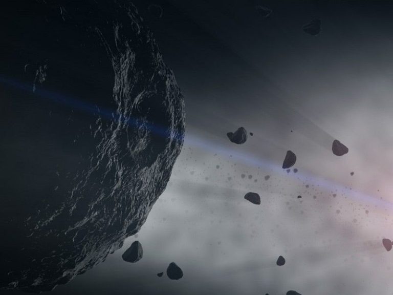 Bennu and other asteroids represent building blocks of our solar system’s rocky planets. (Credit: NASA)
