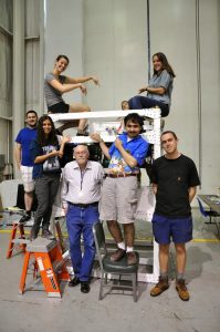 The Compton Spectrometer and Imager (COSI) project has openings for students who are interested in working in the area of high-energy astrophysics instrumentation. COSI is a wide field gamma-ray imager designed for studies of electron/positron
annihilation emission, nuclear lines, and polarization of emission from compact objects and gamma-ray bursts.